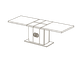 Стол прямоугольный раздвижной (одна/две вставки)