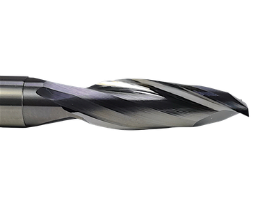 Фреза спиральная по алюминию 12x35/50 s12x106 Z2 HM стружка вверх