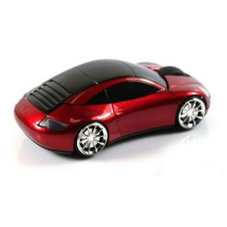 Мышь беспроводная «Porsche 911» оптическая красная машина