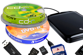 ЗАПИСЬ НА CD/DVD/USB