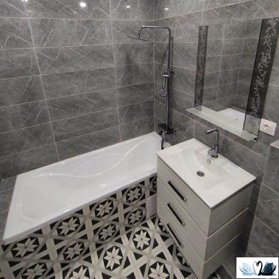 Плитка настенная Belani Верди серая 30х60 см Береза керамика