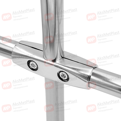 UNO-03 Соединитель 3-х труб системы Joker-Uno d=25 мм, цвет: хром