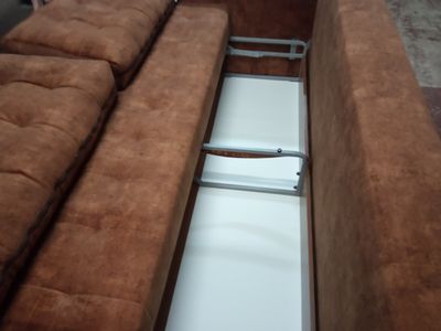 Диван -кровать "Акцент" коричневый (НМ)