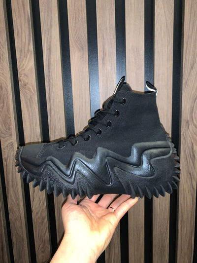 Converse platform top total black