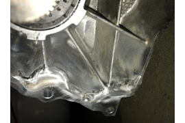 Ремонтная сварка КПП легкового автомобиля. Заварить колокол КПП. 