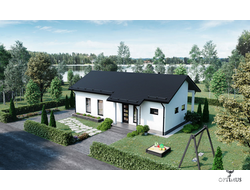 Комплект дома Lakka Opaali- 102 м²