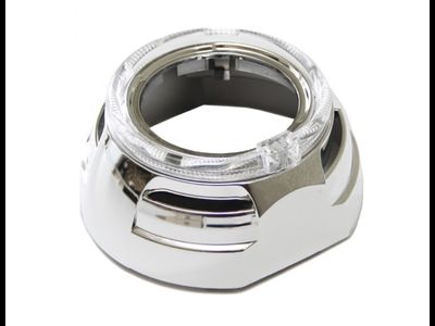 Бленда (маска) для линз 3.0 дюйма  APOLLO LED CREE ДХО (белый, 2 режима)