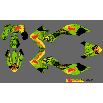 наклейки на GR SX 150 Progasi smart питбайк