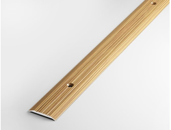 Порог-стык УЗКИЙ  ПС 01  900мм  076 бамбук (25*3мм) Лука  [57328]