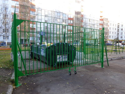 Площадка для контейнеров сварная металлическая