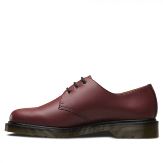 Полуботинки Dr. Martens 1461 Plain Hf бордовые