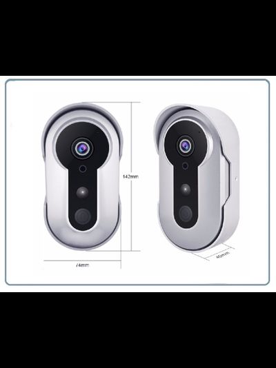 Автономная WiFi вызывная панель - видеодомофон с DVR. HD 960p