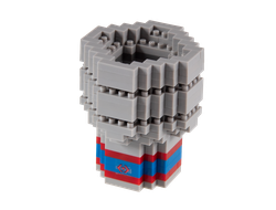 Конструктор пластмассовый бренда "KING TONY", головка торцевая KING TONY TS1001