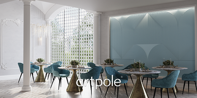 Гипсовая панель PALLADA + LED артикул M-0062