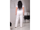 Женские брюки с удобной посадкой арт. 043403 (цвет белый) Размеры 48-82