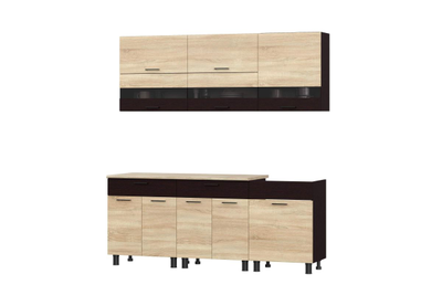 Кухонный гарнитур "Мари" 2,0м дуб сонома