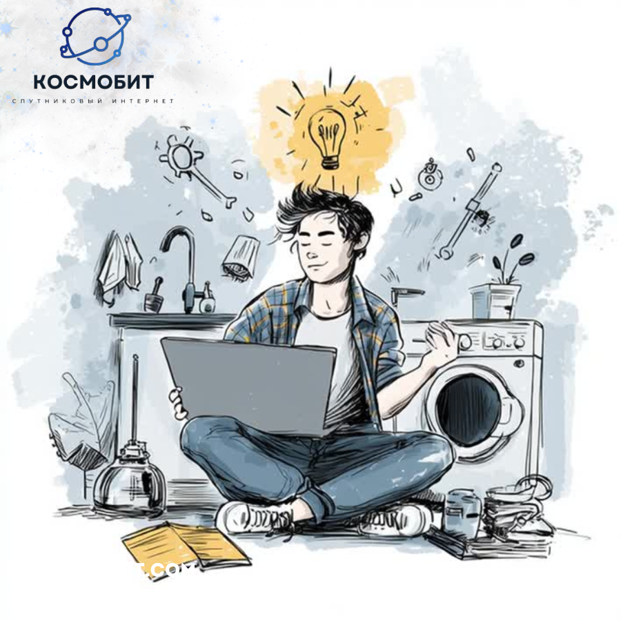 Учитесь быть самостоятельным с помощью спутникового интернета!