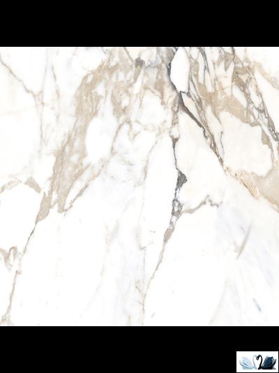 Керамогранит Alpas Euro Eco Marble 6582 60х60 см глянцевый, под мрамор Calacatta Borghini