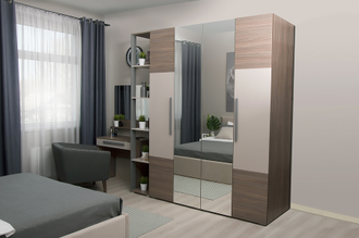 БАРСЕЛОНА Шкаф Ш3 с зеркалом