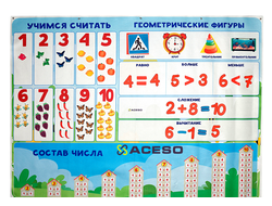 Панно "Нескучная математика"(313дет)