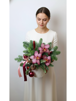 Новогодняя композиция № 1150