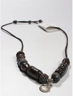 Подвеска "Металл с бусинами1" керамика