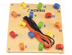 Цветные нити игра для знакомства с основами математики