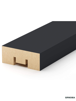 Интерьерная рейка Black 16*40*2700
