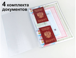 Вкладыш А4 для семейных документов на 4 комплекта
