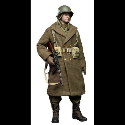 Американский десантник в Арденнах (зимняя форма) - КОЛЛЕКЦИОННАЯ ФИГУРКА 1/6 US Paratrooper Lieutenant Buck (FP-012A) - Facepoolfigure