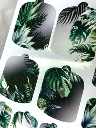 Пленки для педикюра с фольгой VIP-040