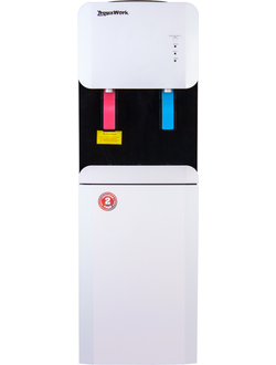 Кулер для воды Aqua Work 105-LRX бело-черный