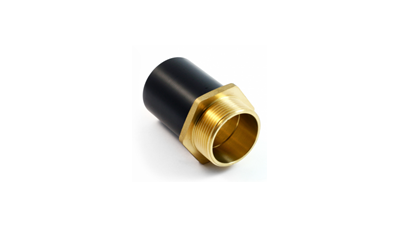 Переходной вкладыш Латунный/ПЭ 63х2" НР EUROSTANDARD