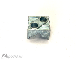 Пилкодержатель для лобзика силуминовый универсальный два болта