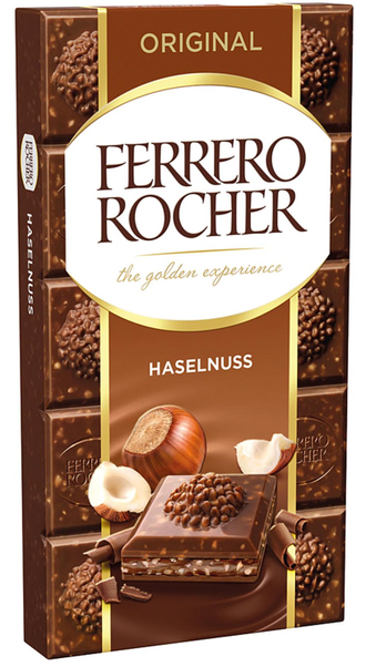 Шоколад FERRERO ROCHER  Milk молочный 90гр (16)