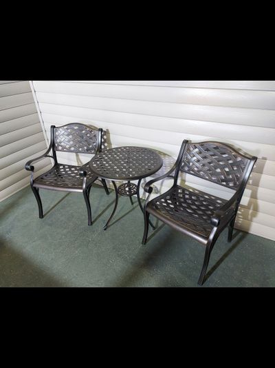 Комплект мебели из алюминия Paris 60