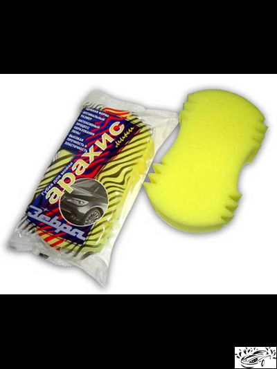 Губка для мойки автомобиля Зебра АРАХИС мини