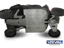 Защита SSV Rival 444.7310.1 для ARCTIC CAT WILDCAT 1000 2011-2014 (Алюминий) (1300*800*200)