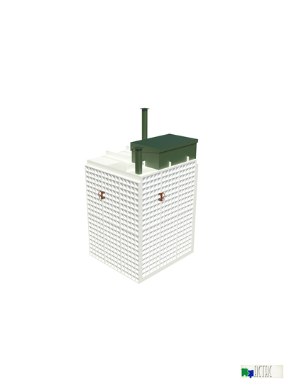 Погреб ПП-1 (4м3, стенка 80мм)