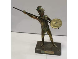 855-3/ Статуэтка "Leonidas", Греция, бронза