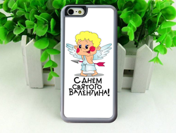 Чехол для влюбленных, на 14 февраля на телефон №7