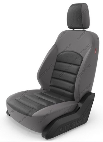 Чехлы "Автофрант" из экокожи  [классика выпуклая]