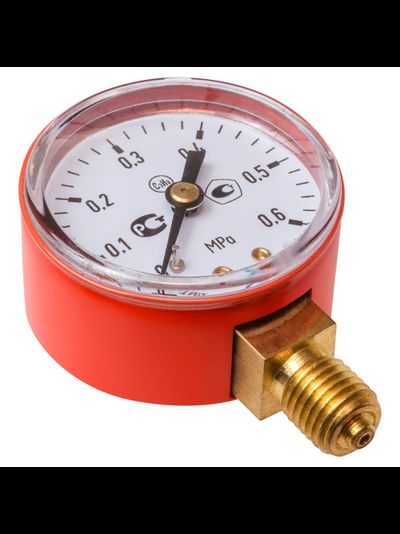 Манометр с поверкой 0,6 МПа, пропан