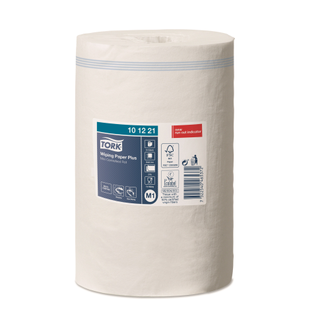 101221 Tork Плюс протирочная бумага в мини рулоне с центральной вытяжкой ЦВ M1 белая