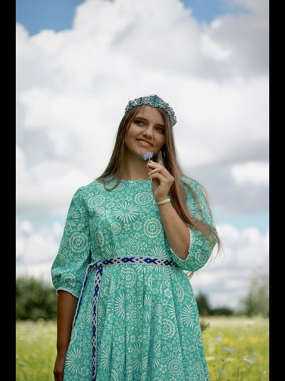 Платье «Белое солнце»