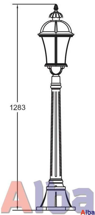 Rome L 95207 Gb Парковый светильник