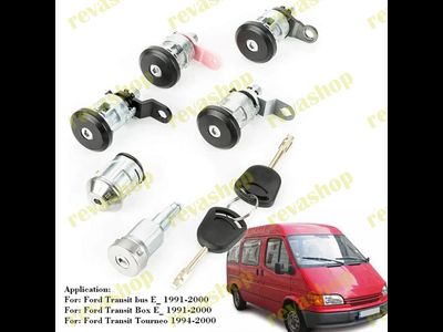 Личинка замка Ford Transit, Замена личинки замка Ford Transit, Личинка замка двери Ford Transit MK,