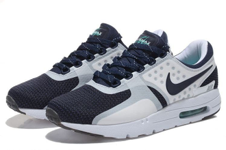 Nike Air Max Zero Синие с белым (41-45) Арт. 016МF