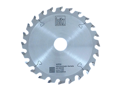 125x3.2/4.0х22; Z24 KON/WZ Диск пильный подрезной конический Leitz 165551