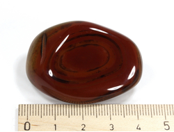 Сердолик, сардоникс, полировка, Индия (42*30*19 мм, 33 г) №28991